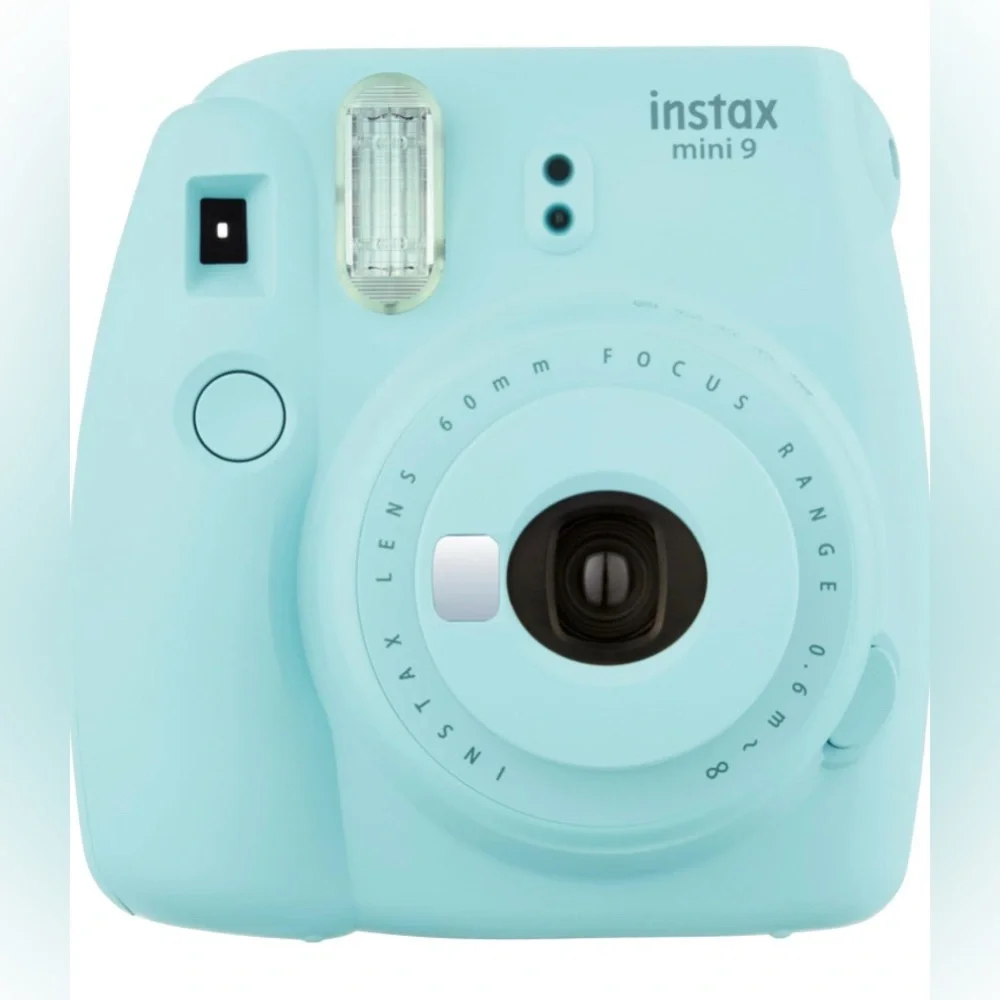 Fujifilm Instax Mini 9 instant camera in Ice Blue